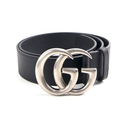 black gucci belt sale|black and silver gucci belt.